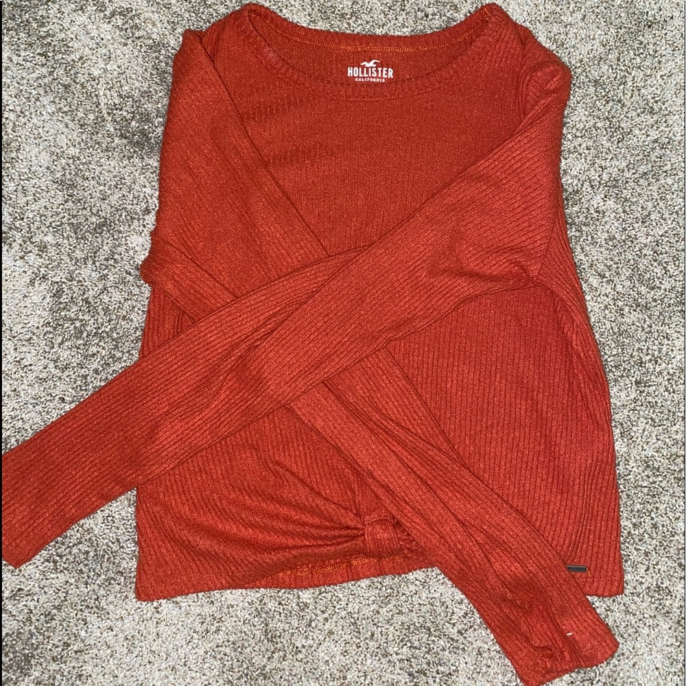 Long sleeve crop top from hollister!!!